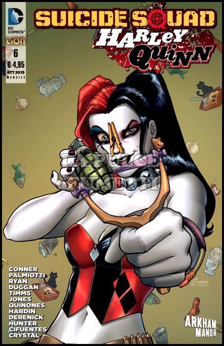 SUICIDE SQUAD/HARLEY QUINN #     6